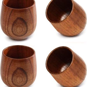 Bamboo Tea Cups 4 pcs